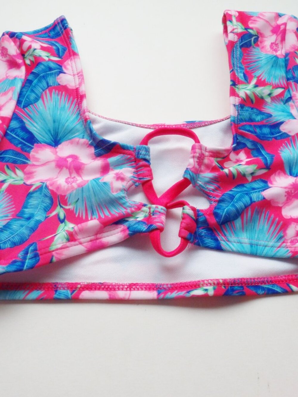 Art Class Girls 2 Pc Rash Guard Bikini Set Size XS 4 /5 NWT - Picture 4 of 4